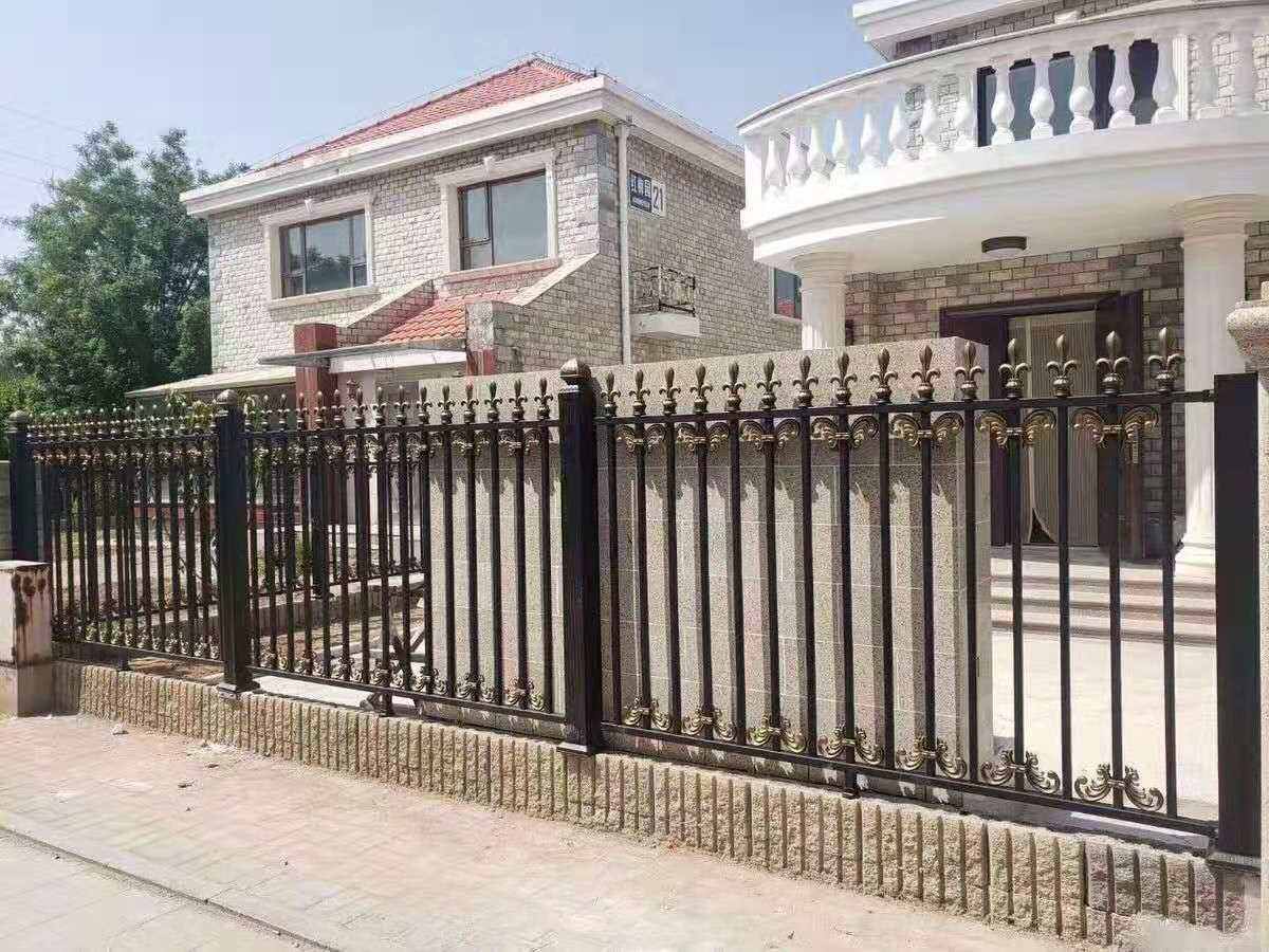 榆阳别墅锌钢围墙